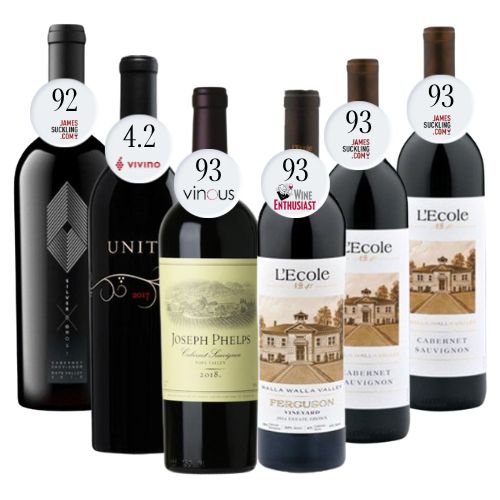Buy 6 - Bundle Mix Best American Red Wine 11